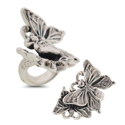 This Large Sterling Silver Butterfly Ring is perfect for spring: 7SS-01160